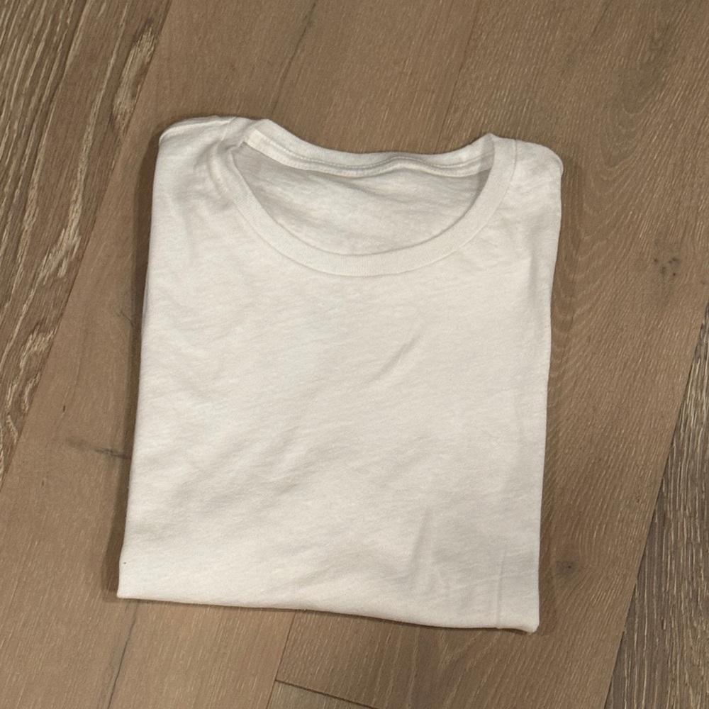 RE/DONE WHITE BOXY T SIZE L 100% COTTON RN#146770 - Picture 5 of 5